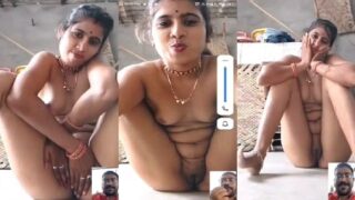 xhamster19 Indian XXX mms randi village bhabhi nude video call sex with lover