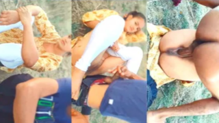 18 year old cute school Girl OutDoor Fucking with lover