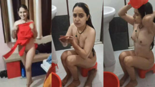 Beautiful Sali nude bathing recording by Jija and fucking Mms With Clear Hindi Talking