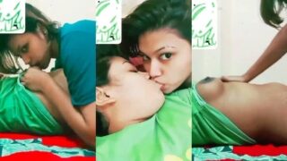 Kamababa desi xxx Lesbian Sex of Twin Sisters boobs sucking and pussy fingering