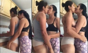 Masahub Indian Porn Beautiful Rich Lesbian Sisters Shaved Pussy Sucking In Kitchen