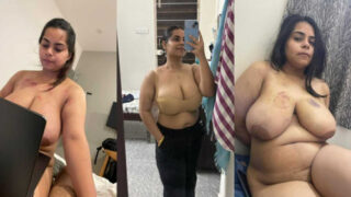 New Desi Sex MMS Big boobs Horny Indian Gf Nude Pussy Fingering Leaked Video