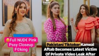 Masa49 Most Demanded MMS Beautiful Pakistani Tiktoker and Model Kanwal Aftab Pink Pussy Fucking